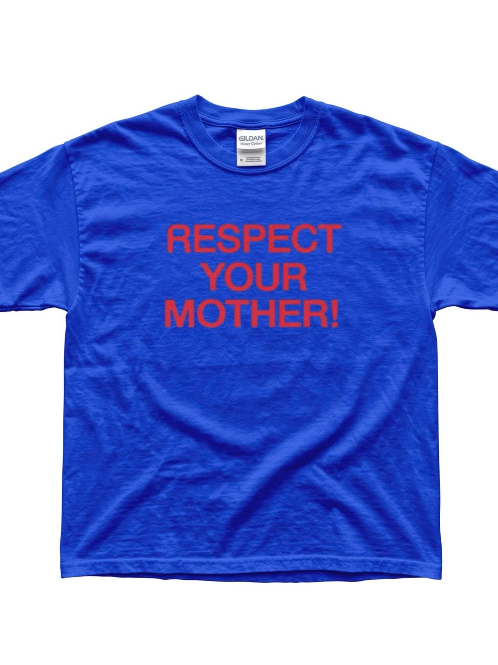 Gildan Royal Blue Harry Styles with Respect your Mother Tee